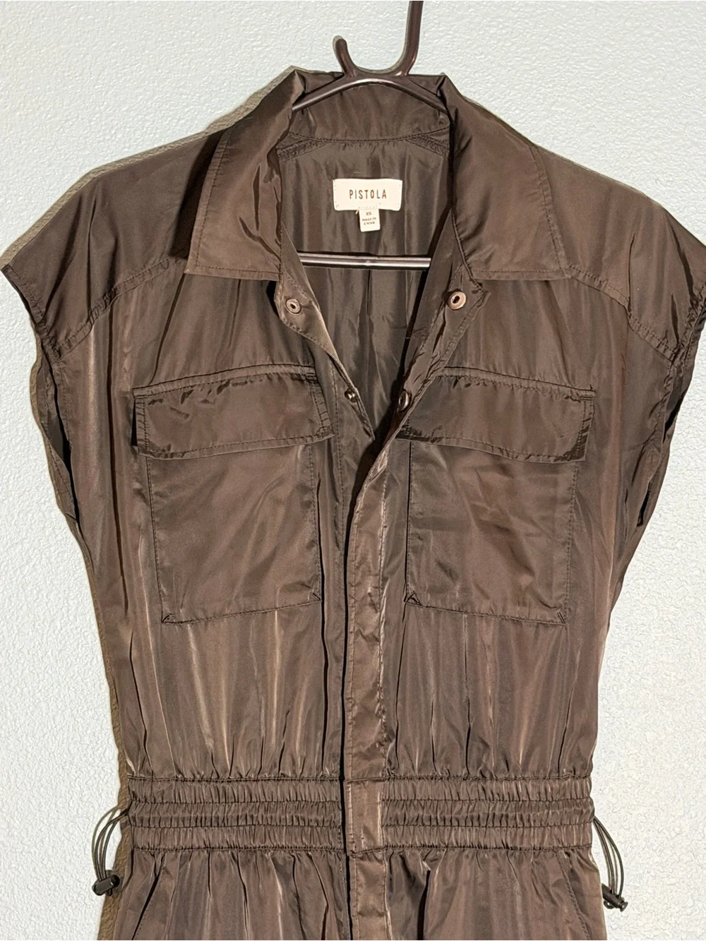 Pistola Jade Black Utility Jumpsuit - Women's Cargo Style - Picture 5 of 13